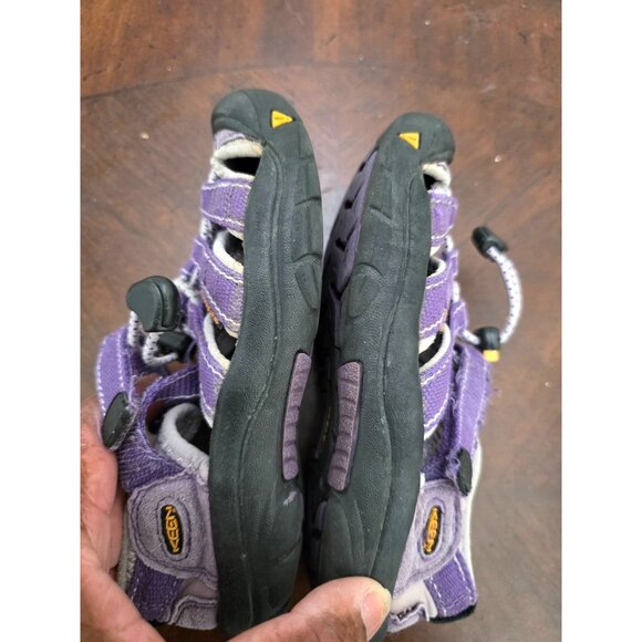 Keen Purple Toddler Hiking Sandals Closed Toe & Adjustable Straps Size 12 - Picture 7 of 10